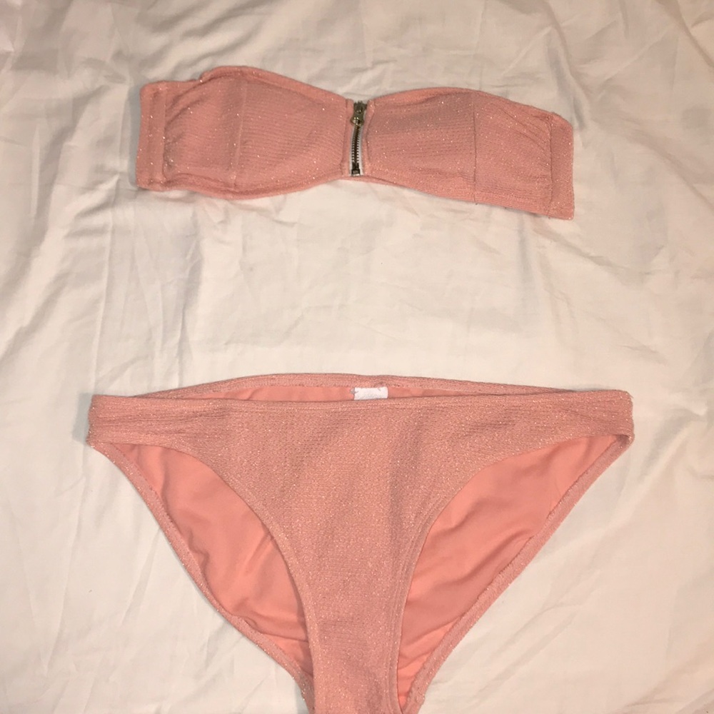 Peach bikini